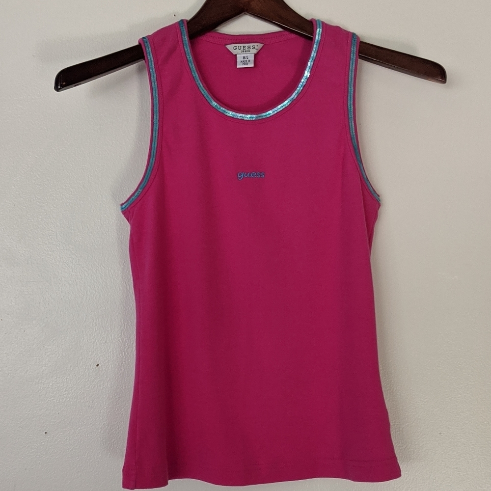 Vintage 90s Guess? summer tank top medium